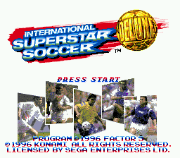 International Superstar Soccer Deluxe screenshot 5 for Sega Mega Drive